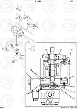 5001 PUMP R28-7, Hyundai