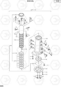 5003 SWIVEL R28-7, Hyundai