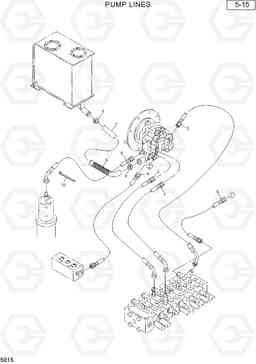 5015 PUMP LINES R28-7, Hyundai