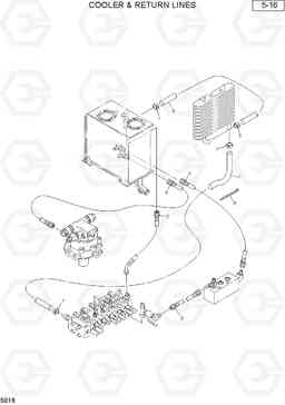 5016 COOLER & RETURN LINES R28-7, Hyundai