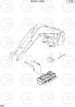 5020 BOOM LINES R28-7, Hyundai