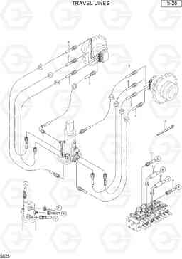 5025 TRAVEL LINES R28-7, Hyundai