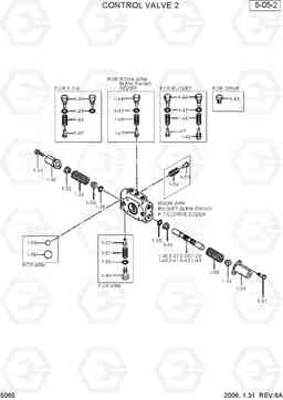 5065 CONTROL VALVE 2 R28-7, Hyundai