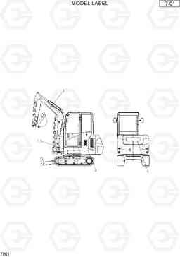 7001 MODEL LABEL R28-7, Hyundai