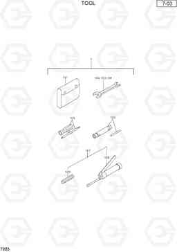 7003 TOOL R28-7, Hyundai