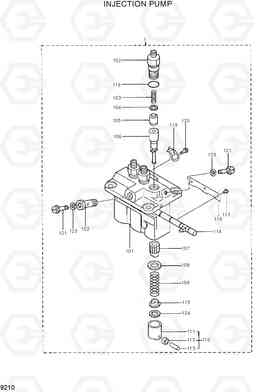 9210 INJECTION PUMP R28-7, Hyundai