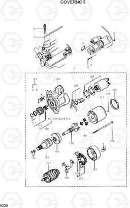 9230 STARTER R28-7, Hyundai