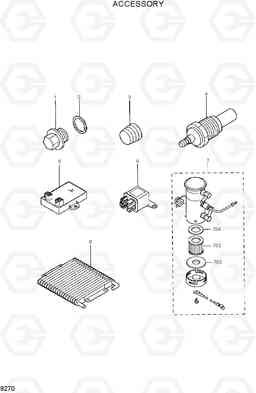 9270 ACCESSORY R28-7, Hyundai