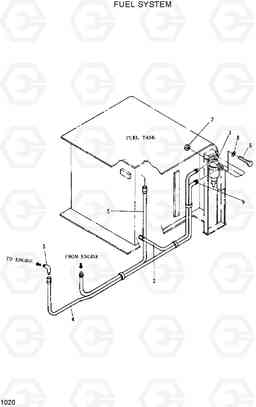 1020 FUEL SYSTEM R280LC, Hyundai