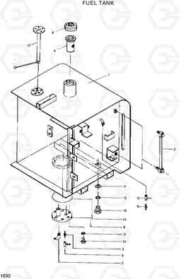 1030 FUEL TANK R280LC, Hyundai