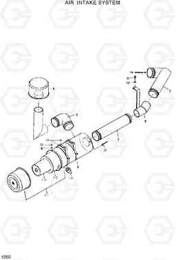 1050 AIR INTAKE SYSTEM R280LC, Hyundai