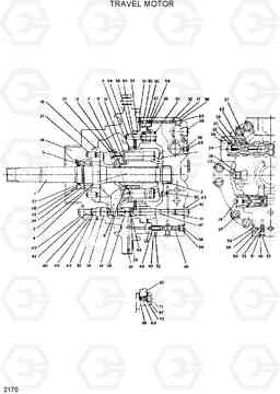 2170 TRAVEL MOTOR R280LC, Hyundai