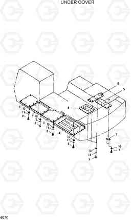 4070 UNDER COVER R280LC, Hyundai