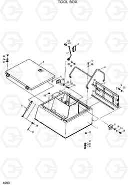 4090 TOOL BOX R280LC, Hyundai