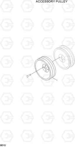 8010 ACCESSORY PULLY R280LC, Hyundai