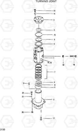 2130 TURING JOINT R290LC, Hyundai