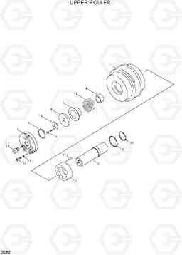 5030 UPPER ROLLER R290LC, Hyundai