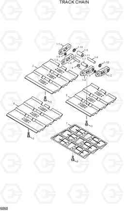 5050 TRACK CHAIN R290LC, Hyundai