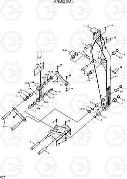 6021 ARM(2.5M) R290LC, Hyundai