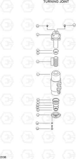 2130 TURNING JOINT R290LC-3, Hyundai