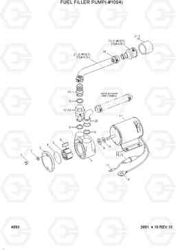 4093 FUEL FILLER PUMP(-#1094) R290LC-3, Hyundai