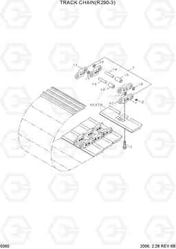 5060 TRACK CHAIN(R290-3) R290LC-3, Hyundai