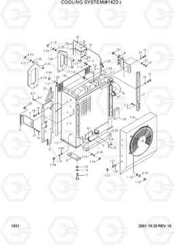 1031 COOLING SYSTEM(#1422-) R290LC-3H, Hyundai