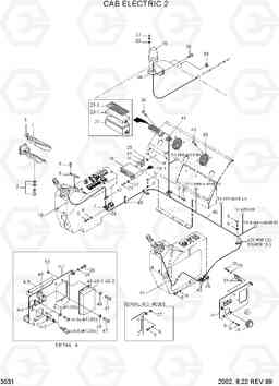 3031 CAB ELECTRIC 2 R290LC-3H, Hyundai