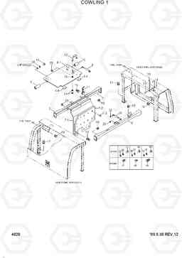 4020 COWLING 1 R290LC-3H, Hyundai