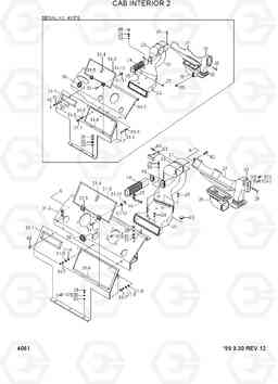 4061 CAB INTERIOR 2 R290LC-3H, Hyundai