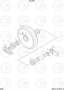 5050 IDLER R290LC-3H, Hyundai