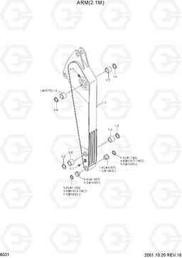 6021 ARM(2.1M) R290LC-3H, Hyundai