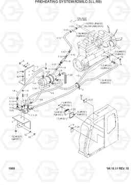 1080 PREHEATING SYSTEM(R290LC-3LL,RB) R290LC-3_LL/RB, Hyundai