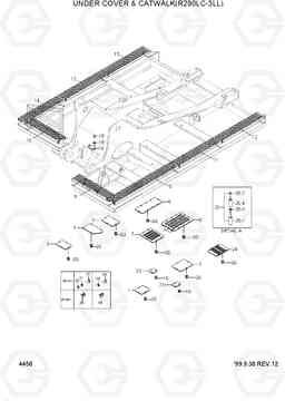 4450 UNDER COVER & CATWALK(R290LC-3LL) R290LC-3_LL/RB, Hyundai