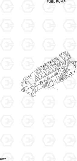 8220 FUEL PUMP R290LC-3_LL/RB, Hyundai