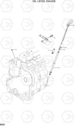 8300 OIL LEVEL GAUGE R290LC-3_LL/RB, Hyundai