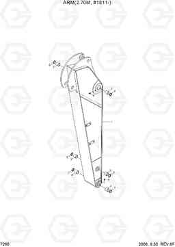 7260 ARM(2.70M, #1811-) R290LC-7, Hyundai