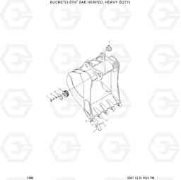7380 BUCKET(1.07M3 SAE HEAPED, HEAVY DUTY) R290LC-7, Hyundai