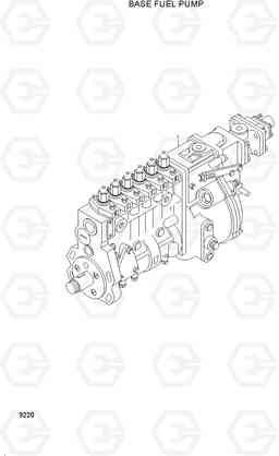 9220 BASE FUEL PUMP(-#0111) R290LC-7, Hyundai