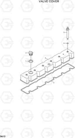 9410 VALVE COVER(-#0111) R290LC-7, Hyundai