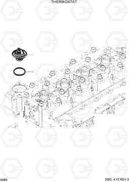 A080 THERMOSTAT(#0112-) R290LC-7, Hyundai