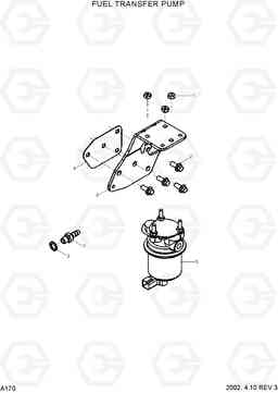 A170 FUEL TRANSFER PUMP(#0112-) R290LC-7, Hyundai