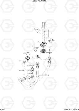 A260 OIL FILTER(#0112-) R290LC-7, Hyundai