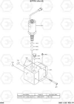 4040 EPPR VALVE R290LC-7A, Hyundai