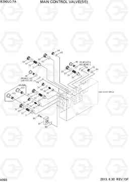 4090 MAIN CONTROL VALVE(5/5, TYPE 1) R290LC-7A, Hyundai