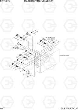 4091 MAIN CONTROL VALVE(5/5, TYPE 2,  -#2388) R290LC-7A, Hyundai