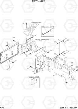 6210 COWLING 2 R290LC-7A, Hyundai