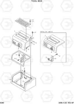 6280 TOOL BOX R290LC-7A, Hyundai