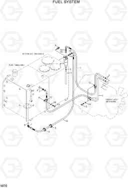 1070 FUEL SYSTEM R290LC7H, Hyundai