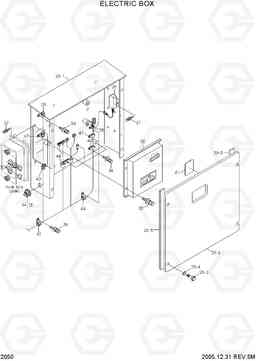 2050 ELECTRIC BOX R290LC7H, Hyundai